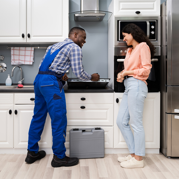 can you provide an estimate for cooktop repair before beginning any work in Harper IA